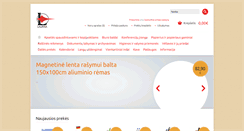 Desktop Screenshot of laurisa.lt